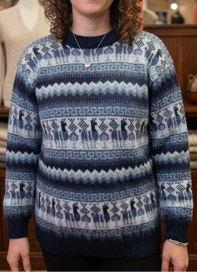 Alpaca wool sweater