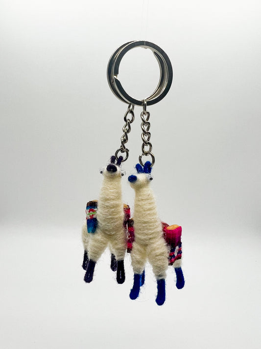 2 Llama Keychains