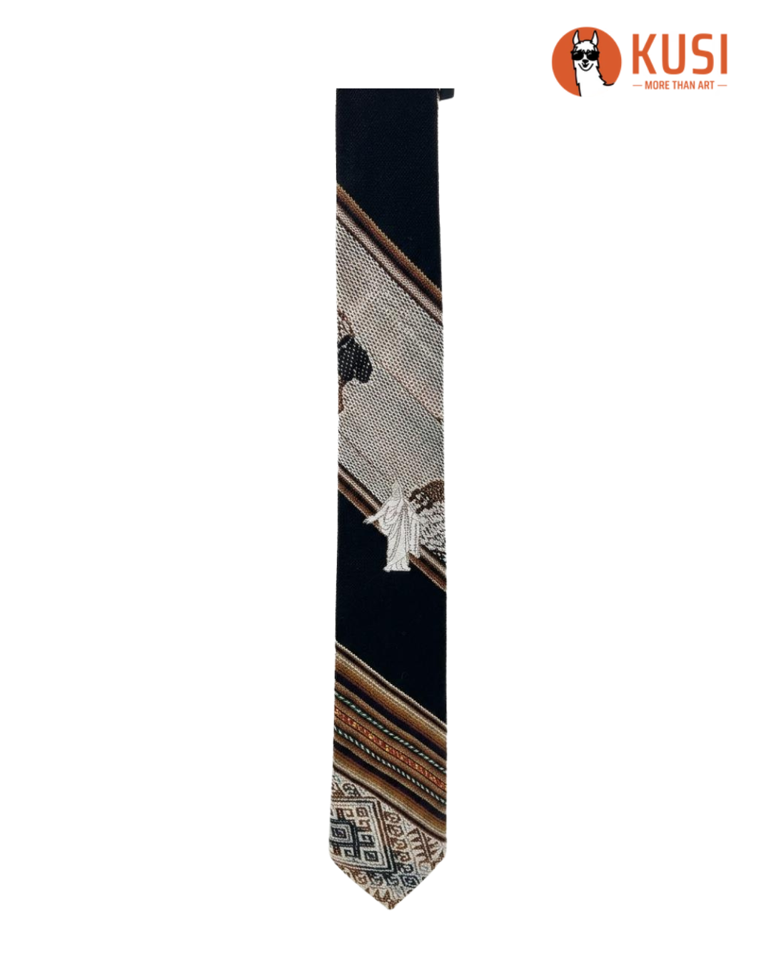 Moroni and Christus Andean Tie