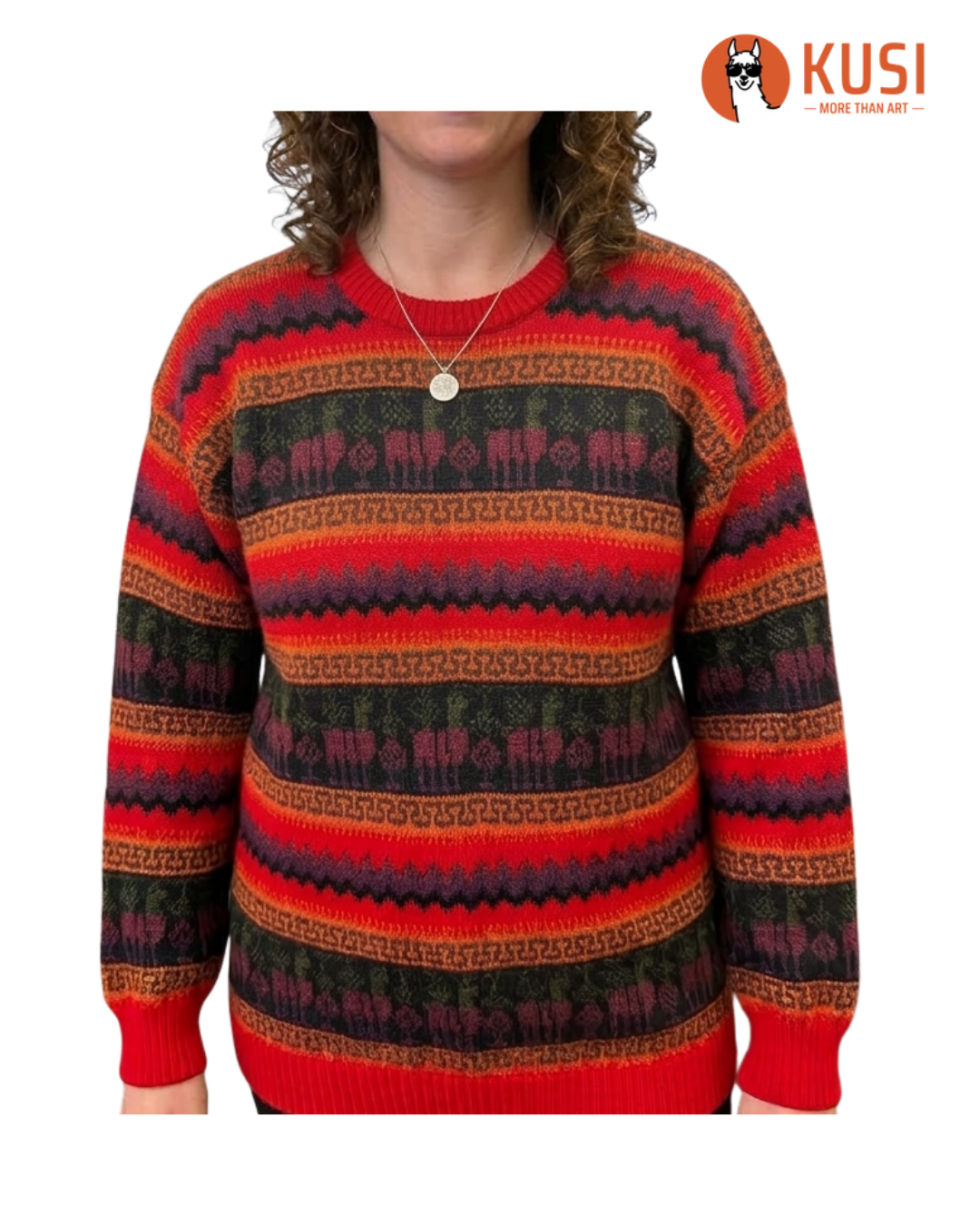 Alpaca wool sweater